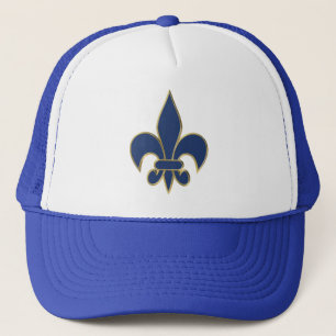 Gorra De Camionero Símbolo de Flor de Lis