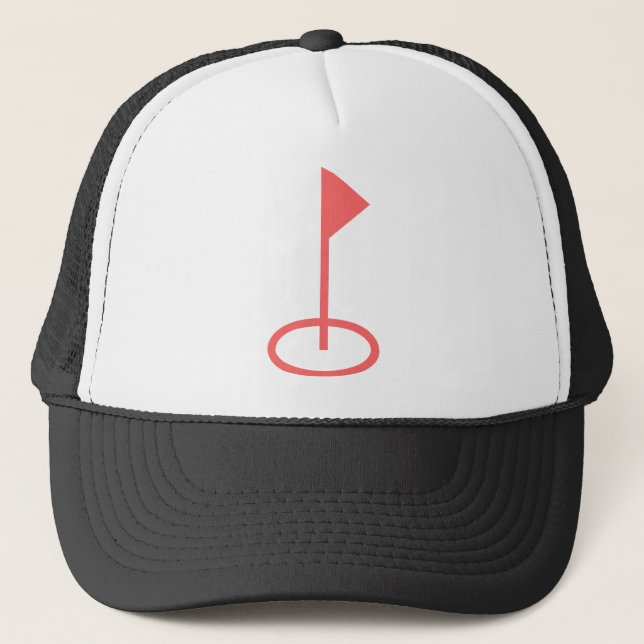 Gorra De Camionero Símbolo de golf (Anverso)