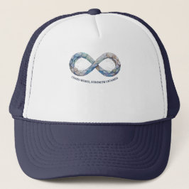 Gorra De Camionero Símbolo de Infinito Caos Cableado Fuerza Geométric