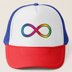 Gorra De Camionero Símbolo de infinito de neurodiversidad