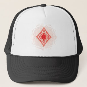 Gorra De Camionero Símbolo de juego de tarjetas