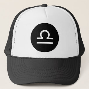 Gorra De Camionero Símbolo de Libra