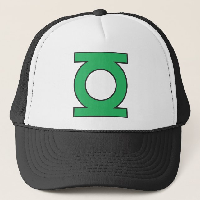 Gorra De Camionero Símbolo de linterna verde (Anverso)