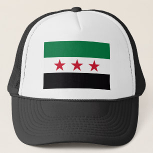 Gorra De Camionero Símbolo de nueva bandera de la revolución en Siria