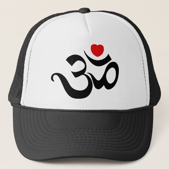 Gorra De Camionero Símbolo de OM (Anverso)