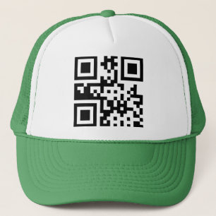 Gorra De Camionero Símbolo de paz ☮ - código QR