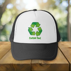 Gorra De Camionero Símbolo de reciclaje