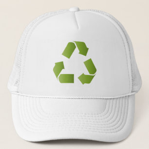 GORRA DE CAMIONERO SÍMBOLO DE RECICLAJE