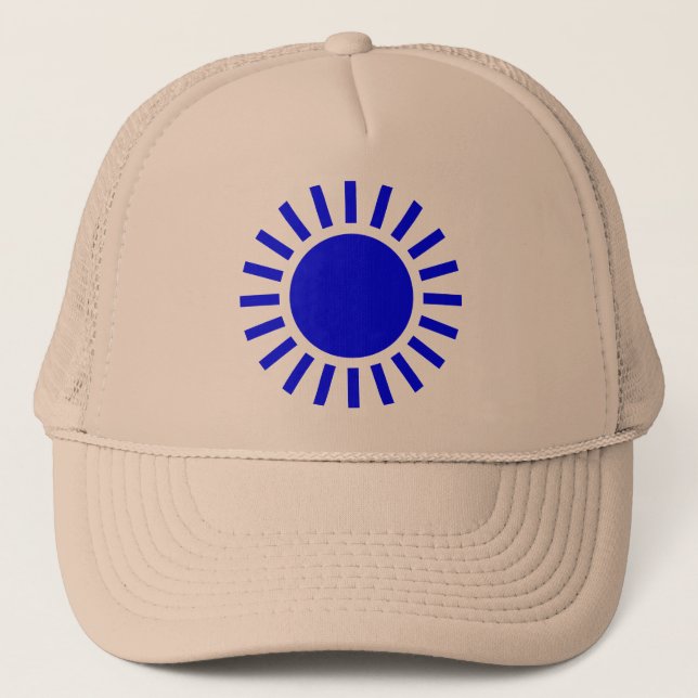 Gorra De Camionero Símbolo de Sun (Anverso)