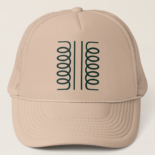 Gorra De Camionero Símbolo de transformador eléctrico (Anverso)