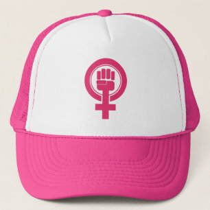 Gorra De Camionero Símbolo femenino de resistencia