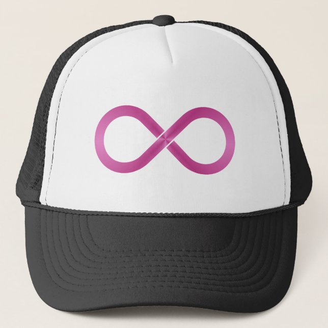 Gorra De Camionero Símbolo infinito infinity (Anverso)