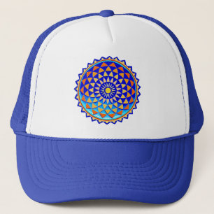 Gorra De Camionero Símbolo Mandala de perfección