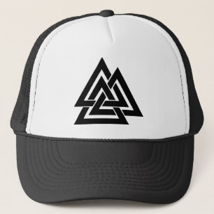 Gorra De Camionero Símbolo nórdico Odin de la protección de los
