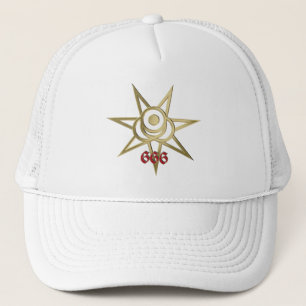 Gorra De Camionero Símbolo oculto septagram