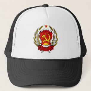 Gorra De Camionero Símbolo oficial de la heráldica de Rusia SFSR de