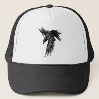 Gorra De Camionero Símbolo oncográfico Crow Raven