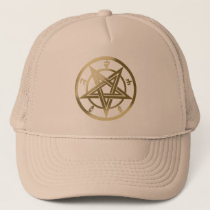 Gorra De Camionero Símbolo pentagrama clásico