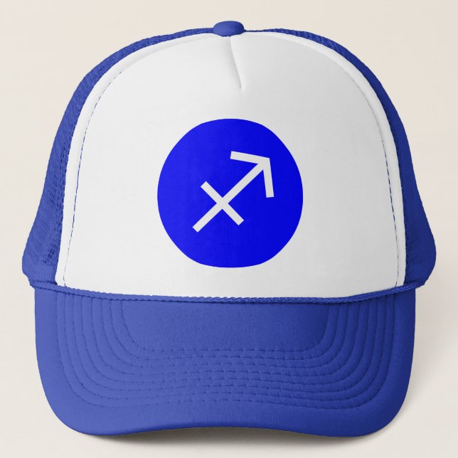 Gorra De Camionero Símbolo sagitario (Anverso)
