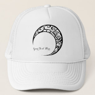 Gorra De Camionero Símbolo tribal de luna personalizado