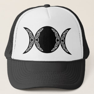 Gorra De Camionero Símbolo triple de la luna de la diosa