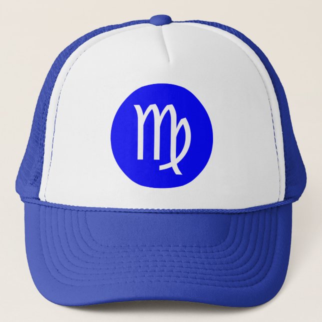 Gorra De Camionero Símbolo Virgo (Anverso)
