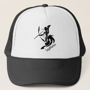 Gorra De Camionero Símbolo y Rótulo sagitario zodiaco