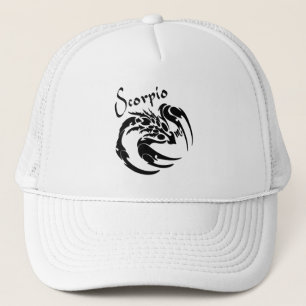 Gorra De Camionero Símbolo y signo zodiacal de Escorpio