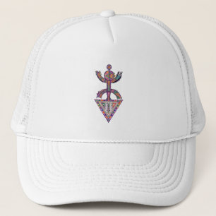 Gorra De Camionero Símbolo Yaz Amazigh Moderno – Camiseta Tribal Vibr