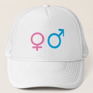 Gorra De Camionero Símbolos de masculino y femenino