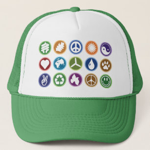 Gorra De Camionero Símbolos ecológicos