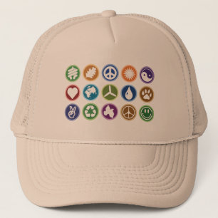 Gorra De Camionero Símbolos ecológicos