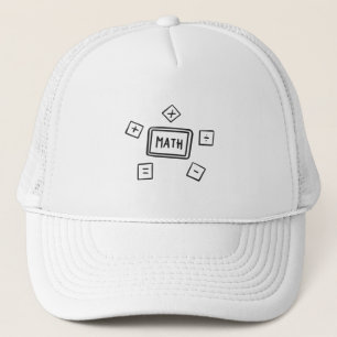 Gorra De Camionero Símbolos matemáticos para niños