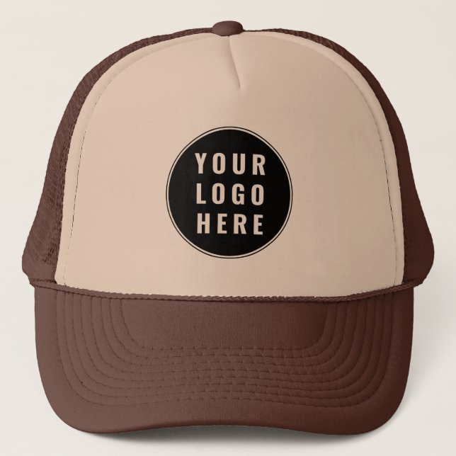 Gorra De Camionero Simple Business Logo Employees Swag Custom (Anverso)