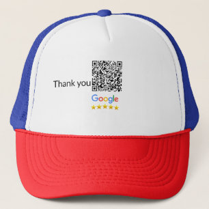 Gorra De Camionero Simple código qr minimalista agregar logo escanear