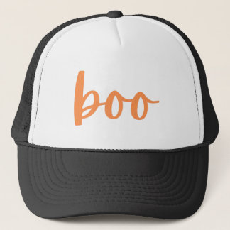 Gorra De Camionero Simple Cute Spooky Halloween Boo blanco