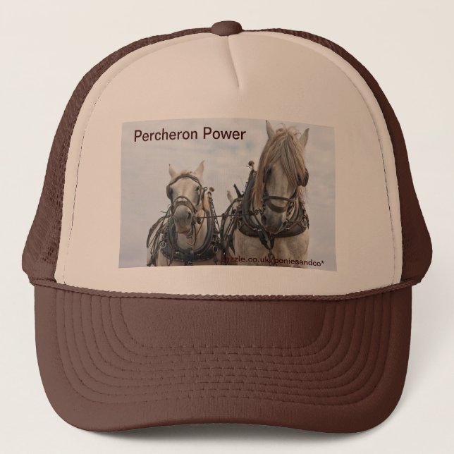 Gorra De Camionero Simply Percheron (Anverso)