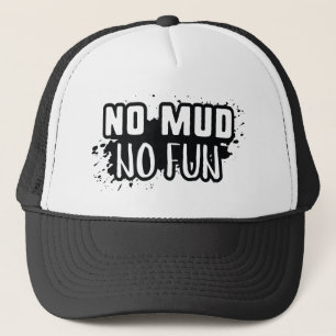 Gorra De Camionero Sin barro ni diversión
