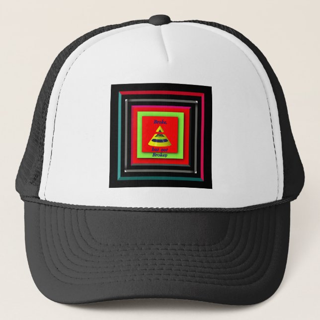 GORRA DE CAMIONERO SIN DINERO PERO NO ROTO (Anverso)