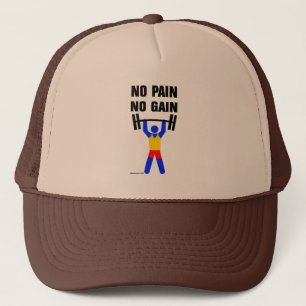 Gorra De Camionero Sin dolor sin ganancia