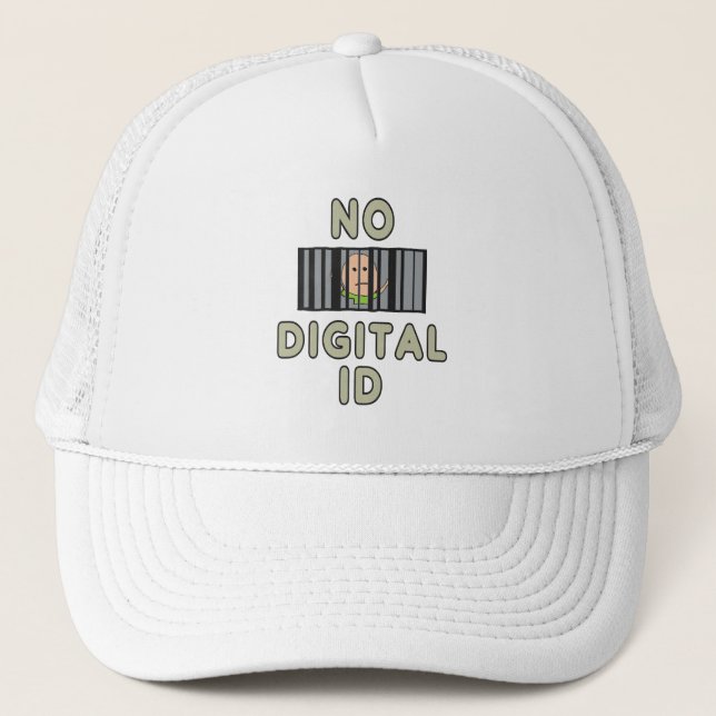 Gorra De Camionero Sin ID digital (Anverso)