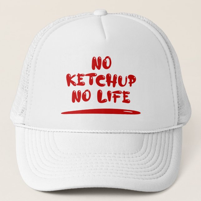 Gorra De Camionero Sin Ketchup sin vida (Anverso)