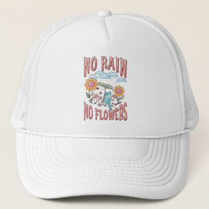 Gorra De Camionero Sin lluvia, sin flores - Inspirador florero vibran