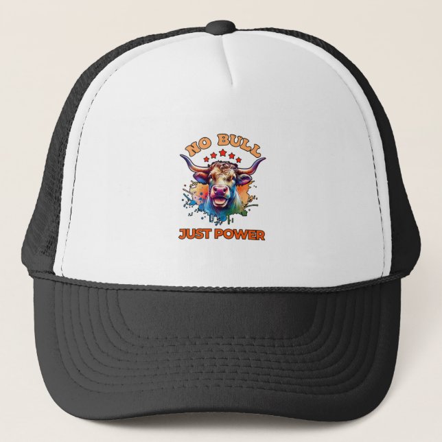 Gorra De Camionero Sin poder de toros (Anverso)
