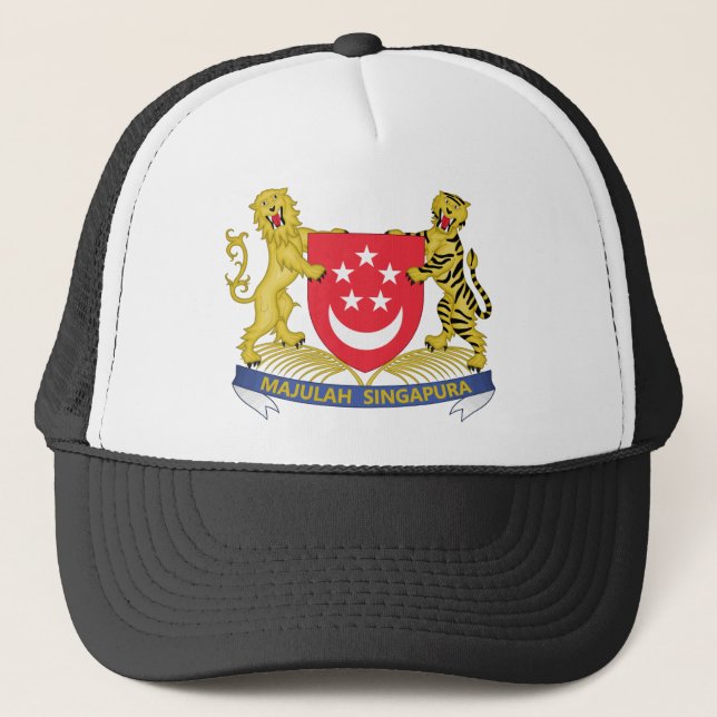 Gorra De Camionero singapore coat of arms (Anverso)