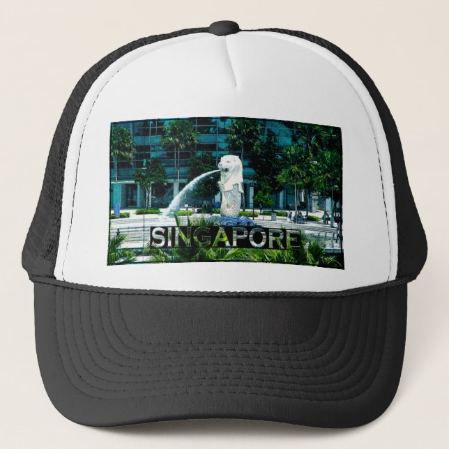 Gorra De Camionero Singapur (Anverso)