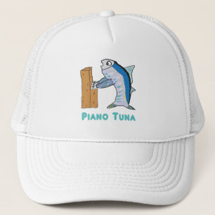 Gorra De Camionero Sintonizador de piano (atún)