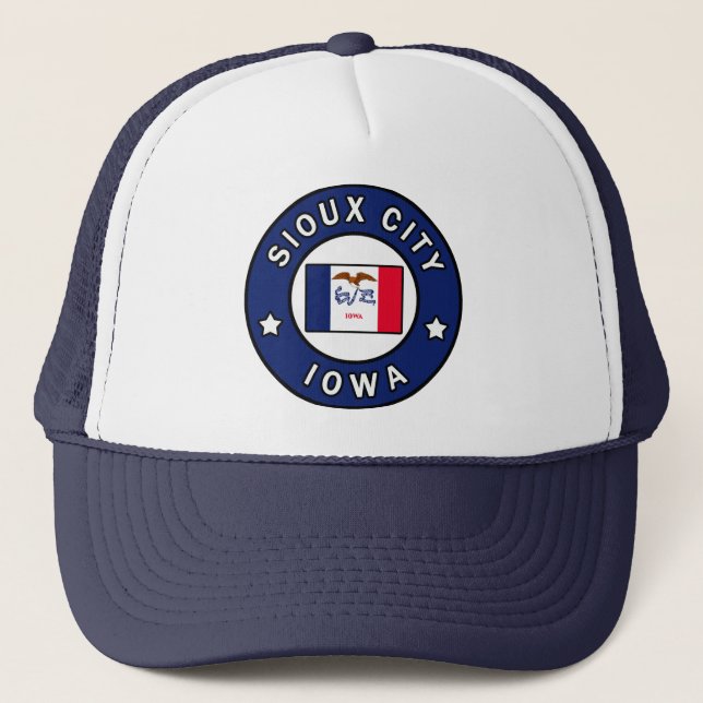 Gorra De Camionero Sioux City Iowa (Anverso)