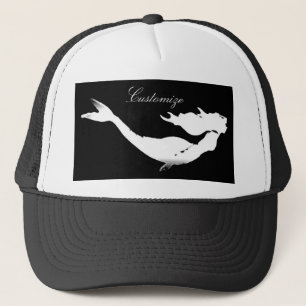 Gorra De Camionero Sirena Blanca Subacuática Bandando Thunder_Cove