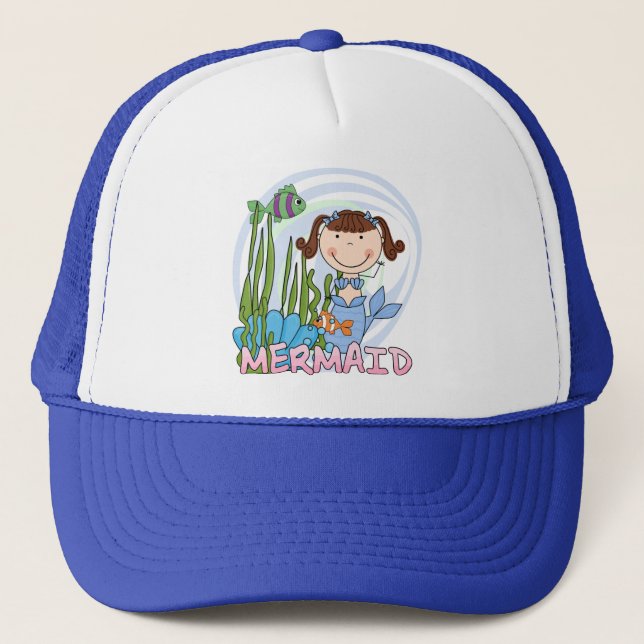 Gorra De Camionero Sirena - camisetas y regalos triguenos (Anverso)